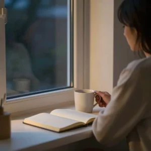 Minimalismo mental para cerrar tu día