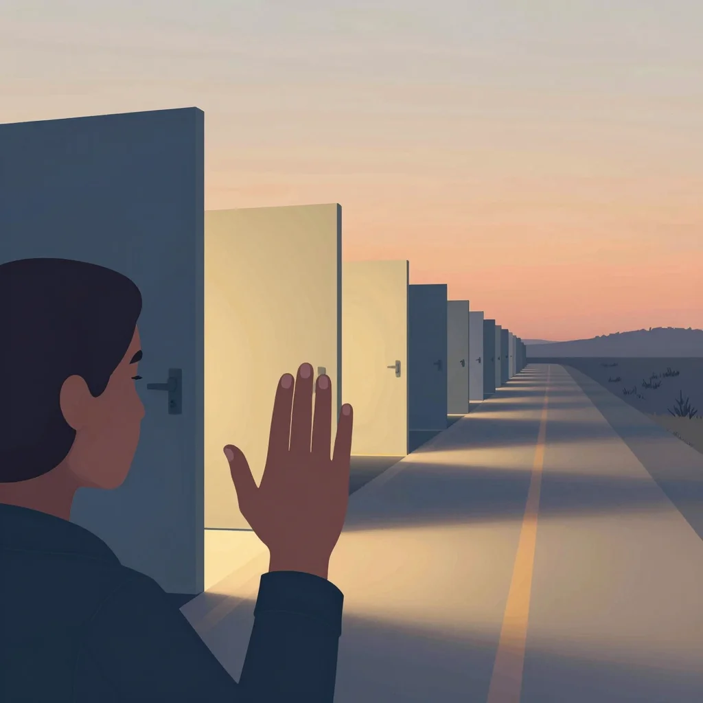 Persona reflexiva al decir no a buenas oportunidades para elegir un camino más coherente.