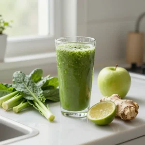 Batidos verdes detox para la mañana